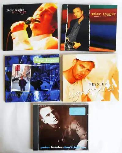 5 CD´s  Peter Fessler  - Sammlung -