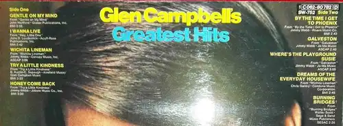 LP Glen Campbell: Greatest Hits (Capitol 1C 062-80 782) D