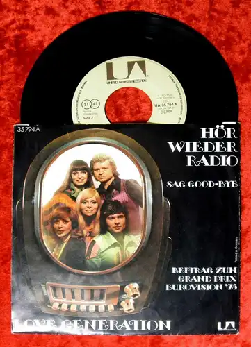 Single Love Generation: Hör wieder Radio (United Artists 35 794) D 1975