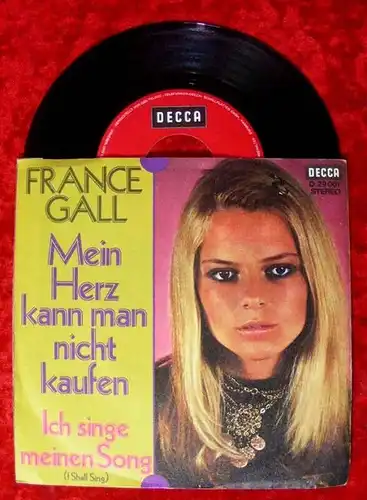 Single France Gall Mein Herz kann man nicht kaufen