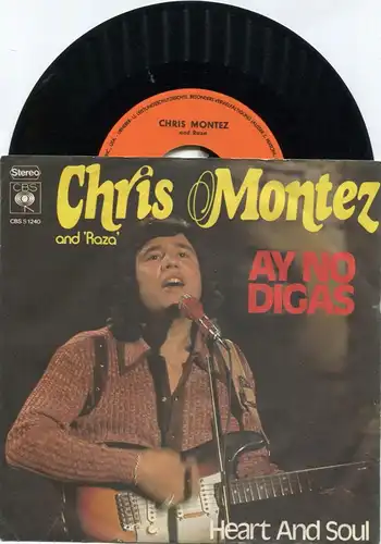 Single Chris Montez: Ay No Digas (CBS S 1240) D 1973