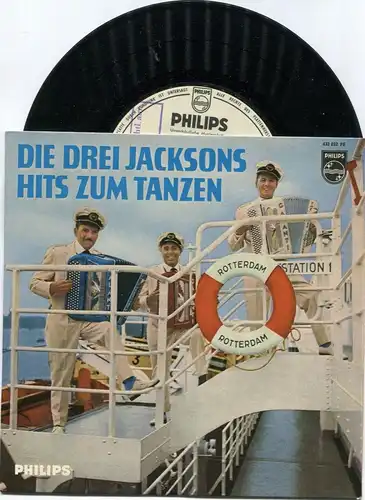 EP Drei Jacksons: Hits zum Tanzen (Philips 433 032 PE) D 1961 Promo