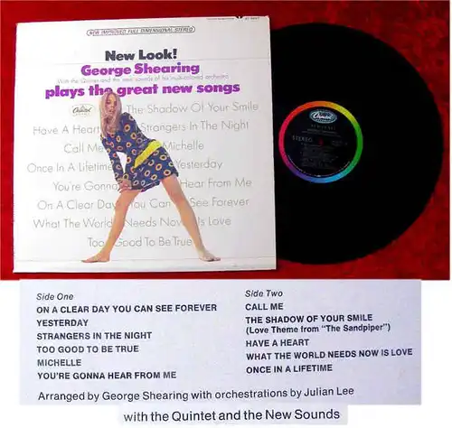 LP George Shearing: New Look! Plays Great New Songs