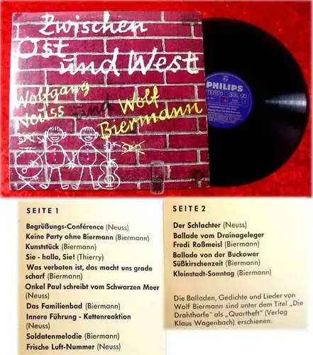 LP Wolfgang Neuss & Wolf Biermann: Zwischen Ost & West