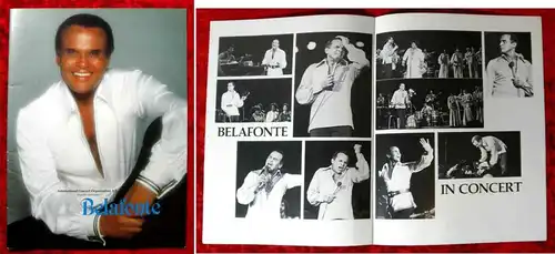 Tourprogramm Harry Belafonte - Concert 1981