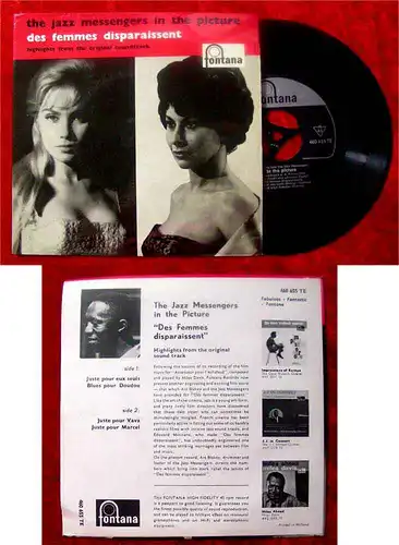 EP Art Blakey Jazz Messengers Des Femmes Disparaissent