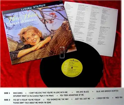 LP Helen O´Connell Here´s Helen (Japan Pressung)