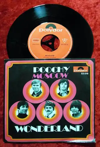 Single Wonderland: Poochy / Moscow (Polydor 53 018) D 1968
