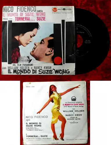 Single Nico Fidenco: Il Mondo di Suzie Wong (William Holden / Nancy Kwan) I 1960