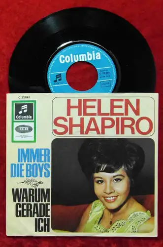 Single Helen Shapiro: Immer die Boys (Columbia C 22 845) D 1964