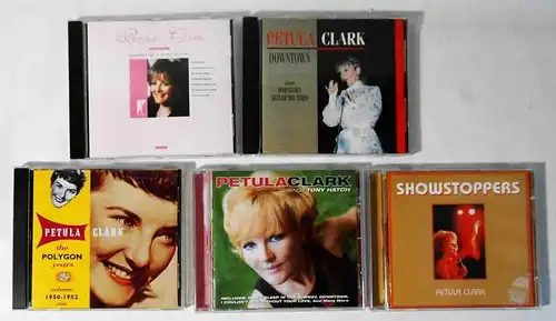 5 CD´s Petula Clark  - Sammlung -