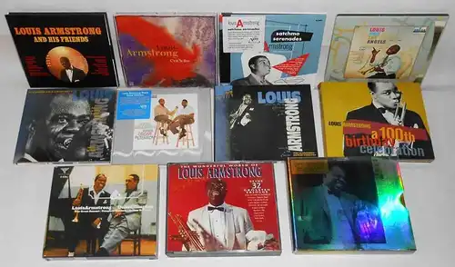 16 CD´s Louis Armstrong  - Sammlung -