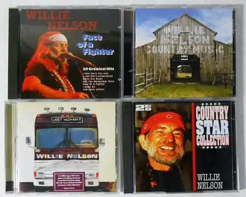 5 CD´s  Willie Nelson  - Sammlung -