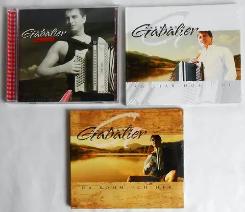 3 CD´s  Andreas Gabalier- Sammlung -