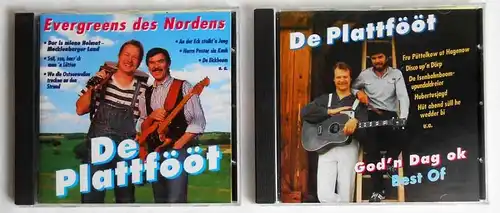 2 CD´s  Plattfööt - Sammlung -