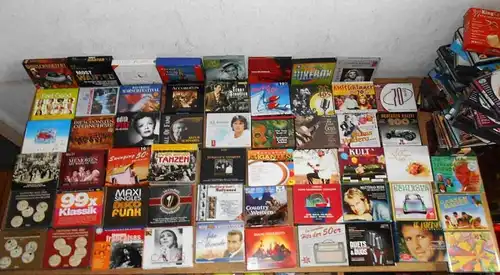 87 CD Boxen - Oldies Schlager Jazz Pop Rock Klassik Country Disco... ca. 325CD´s
