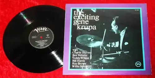 LP Gene Krupa: The Exciting (Verve Mono 511 045) D