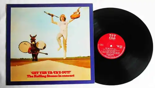 LP Rolling Stones: Get Yer Ya Ya´s Out (Pax ISK 1075) Israel