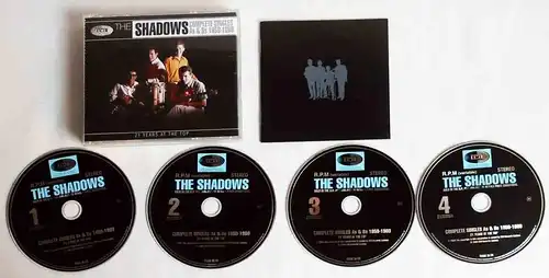 4 CD Box Shadows: Complete Singles A´s & B´s 1959 - 1980 (EMI) 2004