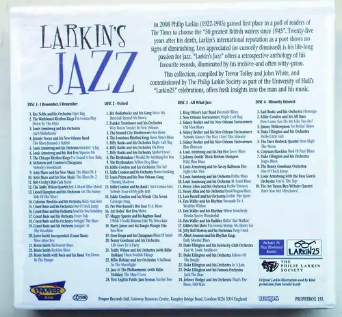 4 CD Box Larkins Jazz - (Proper)