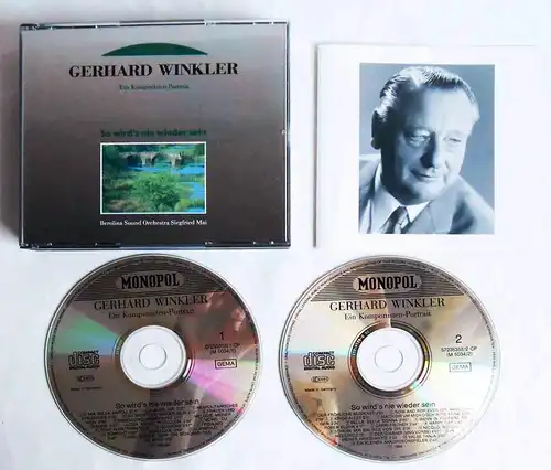 2 CD Box Gerhard Winkler - Ein Komponisten Porträt - Berolina Sound Orchester