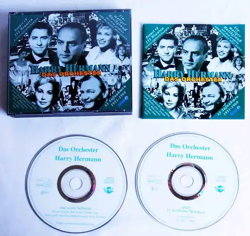 2 CD Box Das Orchester Harry Herrmann - 1951 bis 1960 - (TMK)