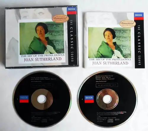 2 CD Box Joan Sutherland: The Art of The Prima Donna (Decca) 1999