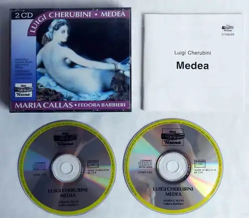 2 CD Box Cherubini: Medea - mit Maria Callas - 1953/59