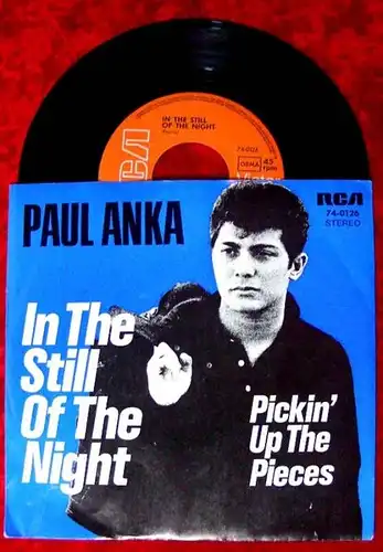 Single Paul Anka In the still of the night