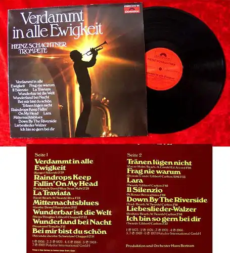 LP Heinz Schachtner: Verdammt in alle Ewigkeit (Polydor 2416 155) D