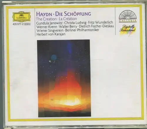 2CD Karajan Janowitz Ludwig: Haydn Schöpfung  (DGG)