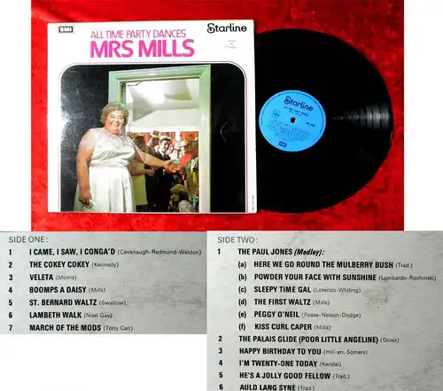 LP Mrs. Mills: All Time Party Dances (EMI Starline SRS 5089) F