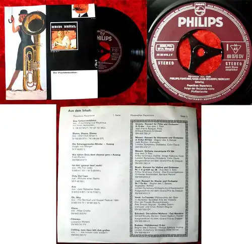 Single Hörproben aus dem Philips / Star Club / Mercury Repertoire D 1965