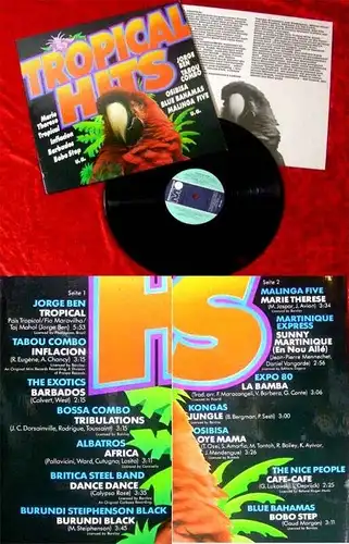 LP Tropical Hits Osibisa Tabou Combo Jorge Ben