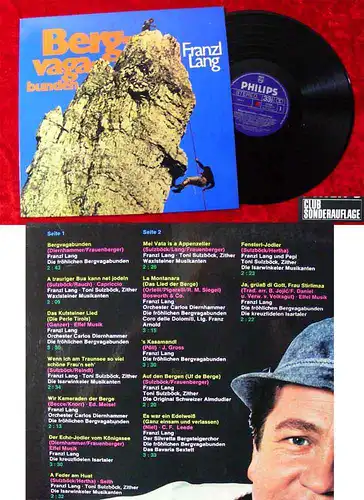 LP Franzl Lang: Bergvagabunden (Clubsonderauflage)