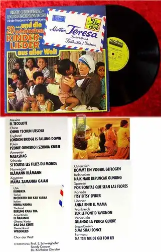 LP Mutter Teresa und die 20 schönsten Kinderlieder