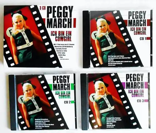 3CD Box Peggy March: Ich bin ein Cowgirl (BMG) 2009