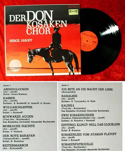 LP Don Kosaken Chor Serge Jaroff (Discoton Stereo 72 031) D