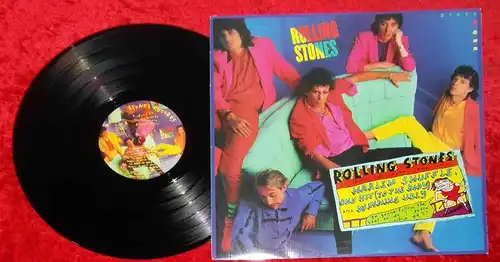 LP Rolling Stones: Dirty Work (Stones 86 321) Greece 1986