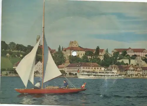 Schallbildkarte Hamburg Blankenese - Elbe - Segelschiff (Nr. 32/38)