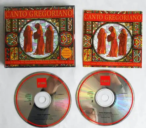 2 CD Box Canto Gregoriano (EMI) 1994