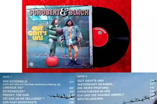 LP Schobert & Black: Gut geht´s uns (Telefunken SLE 14 752 P) D 1974