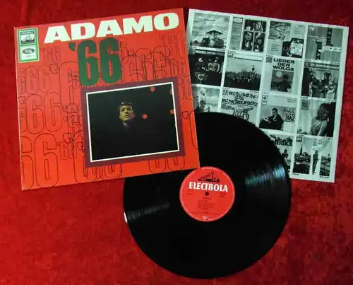 LP Adamo: Adamo ´66 (Electrola E 74 070) D 1966