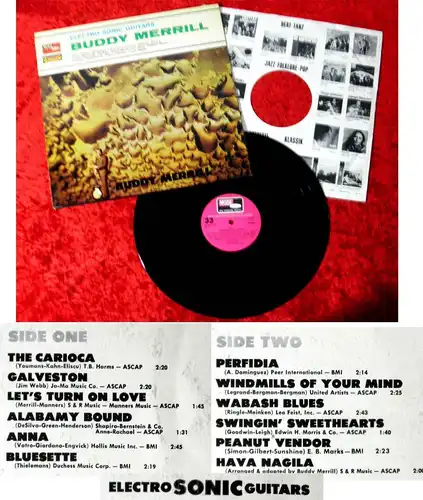 LP Buddy Merrill: Electro Sonic Guitars (Mode MDINT 9753) D