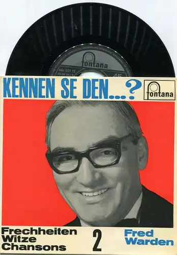EP Fred Warden: Kennen Se den...? 2 (Fontana 466 027 TE) D 1965