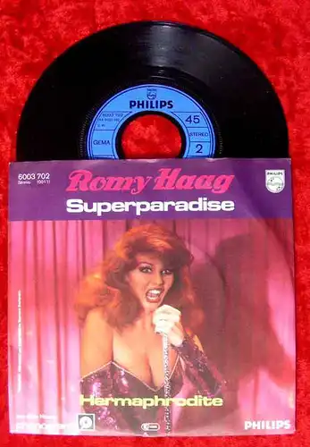 Single Romy Haag: Superparadise (Philips 6003 072) D 1978