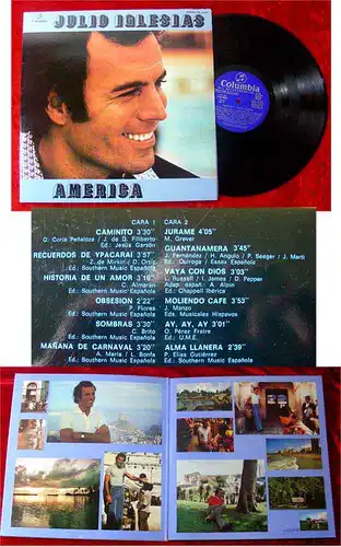 LP Julio Iglesias: America (1976)