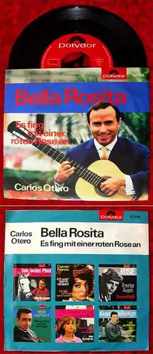 Single Carlos Otero: Bella Rosita (Polydor 52 379) D 1964