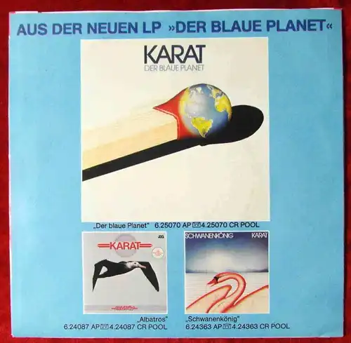 Single Karat: Jede Stunde (Pool 613510 AC) D 1982