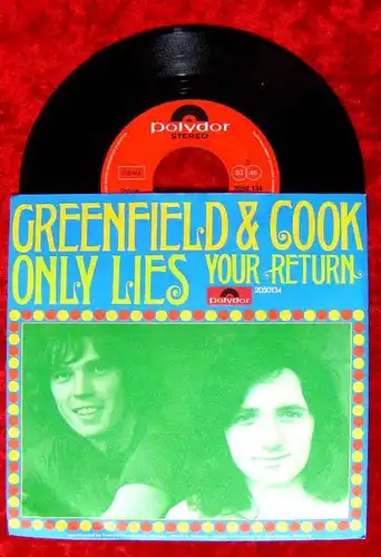 Single Greenfield & Cook: Only Lies (Polydor 2050 134) D
